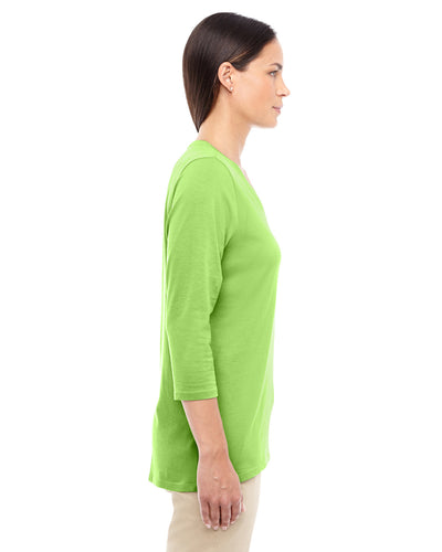 Devon & Jones Ladies' Perfect Fit™ Bracelet-Length V-Neck Top