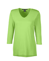 Devon & Jones Ladies' Perfect Fit™ Bracelet-Length V-Neck Top Womens Apparel Shirts & Tops