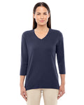 Devon & Jones Ladies' Perfect Fit™ Bracelet-Length V-Neck Top Womens Apparel Shirts & Tops