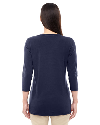 Devon & Jones Ladies' Perfect Fit™ Bracelet-Length V-Neck Top