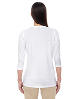 Devon & Jones Ladies' Perfect Fit™ Bracelet-Length V-Neck Top Womens Apparel Shirts & Tops