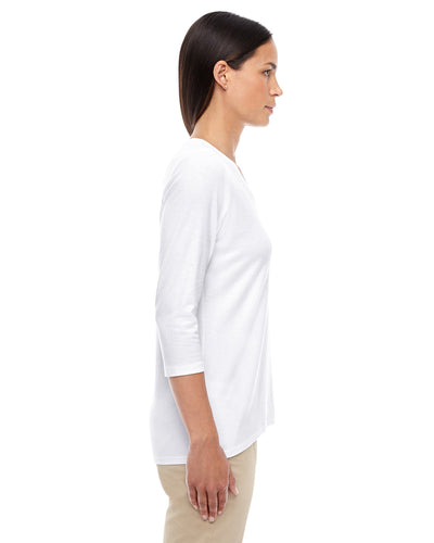 Devon & Jones Ladies' Perfect Fit™ Bracelet-Length V-Neck Top