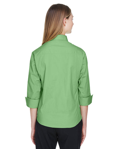 Devon & Jones Ladies' Perfect Fit™ 3/4-Sleeve Stretch Poplin Blouse