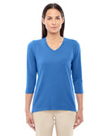 Devon & Jones Ladies' Perfect Fit™ Bracelet-Length V-Neck Top Womens Apparel Shirts & Tops