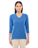 Devon & Jones Ladies' Perfect Fit™ Bracelet-Length V-Neck Top Womens Apparel Shirts & Tops