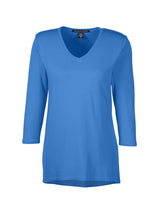 Devon & Jones Ladies' Perfect Fit™ Bracelet-Length V-Neck Top Womens Apparel Shirts & Tops