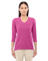 Devon & Jones Ladies' Perfect Fit™ Bracelet-Length V-Neck Top Womens Apparel Shirts & Tops