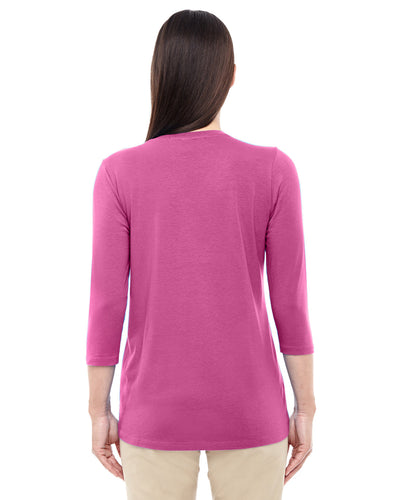 Devon & Jones Ladies' Perfect Fit™ Bracelet-Length V-Neck Top