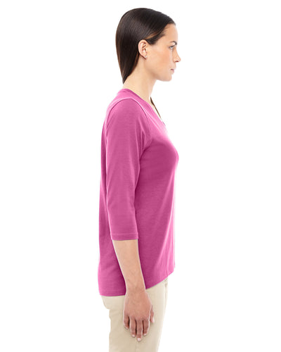 Devon & Jones Ladies' Perfect Fit™ Bracelet-Length V-Neck Top