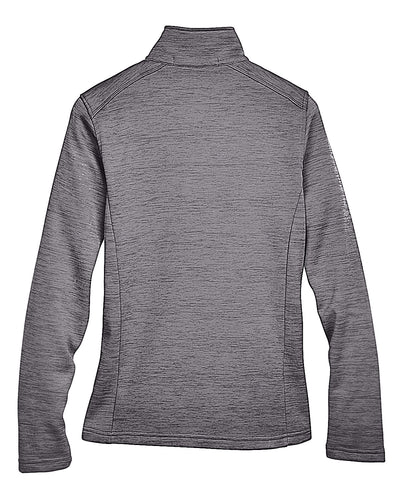 Devon & Jones Ladies' Newbury Mélange Fleece Quarter-Zip
