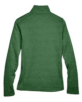 Devon & Jones Ladies' Newbury Mélange Fleece Quarter-Zip Devon & Jones