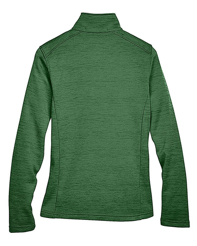 Devon & Jones Ladies' Newbury Mélange Fleece Quarter-Zip