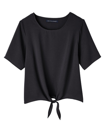 Devon & Jones Ladies' Perfect Fit™ Tie-Front Blouse
