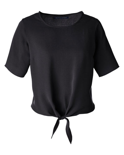Devon & Jones Ladies' Perfect Fit™ Tie-Front Blouse