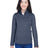 Devon & Jones Ladies' Newbury Mélange Fleece Quarter-Zip Devon & Jones