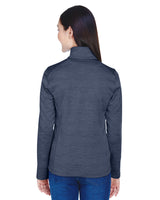Devon & Jones Ladies' Newbury Mélange Fleece Quarter-Zip Devon & Jones