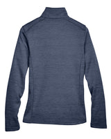 Devon & Jones Ladies' Newbury Mélange Fleece Quarter-Zip Devon & Jones
