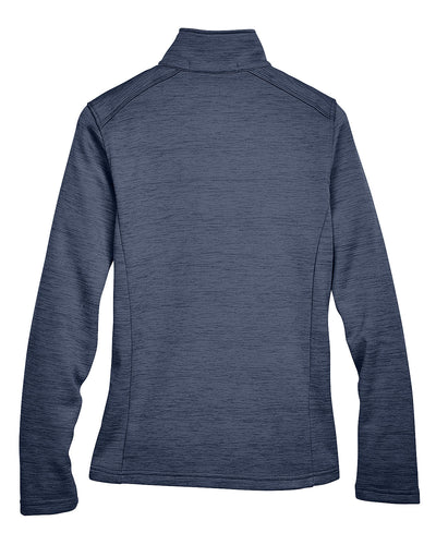 Devon & Jones Ladies' Newbury Mélange Fleece Quarter-Zip