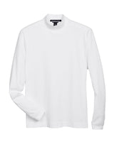 Devon & Jones Adult Sueded Cotton Jersey Mock Turtleneck Devon & Jones