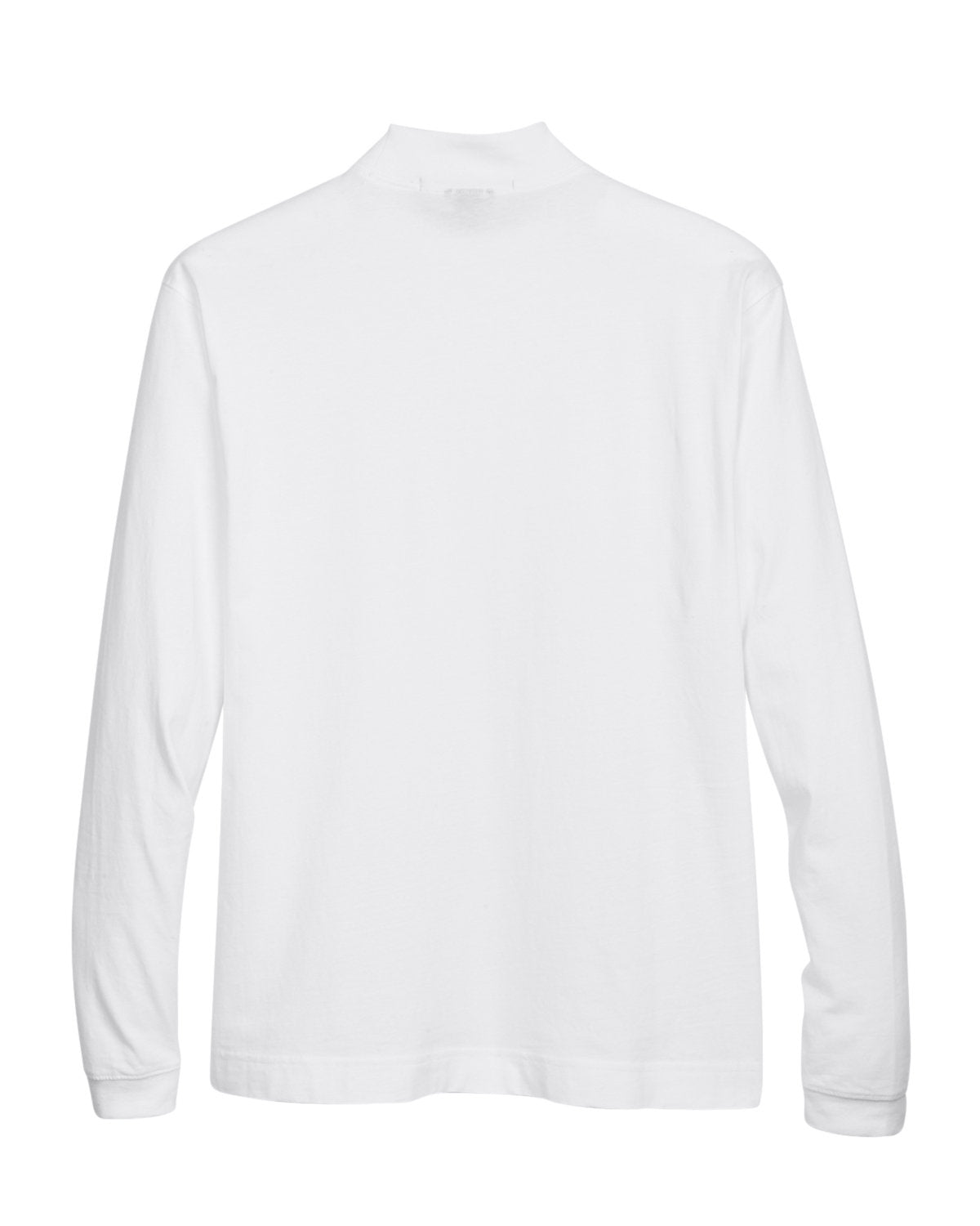 Devon & Jones Adult Sueded Cotton Jersey Mock Turtleneck Devon & Jones