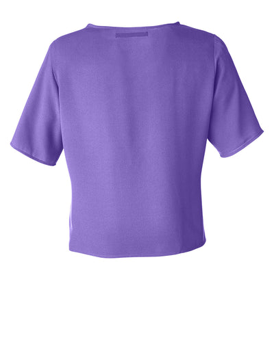 Devon & Jones Ladies' Perfect Fit™ Tie-Front Blouse