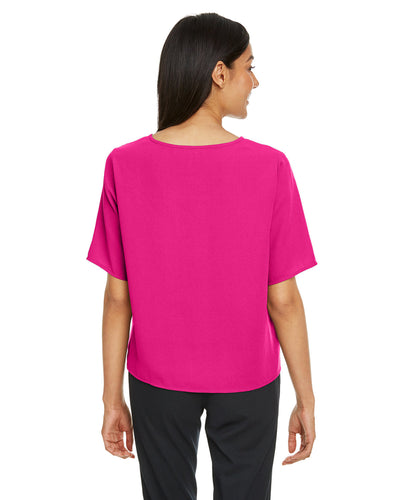 Devon & Jones Ladies' Perfect Fit™ Tie-Front Blouse