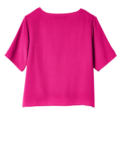 Devon & Jones Ladies' Perfect Fit™ Tie-Front Blouse