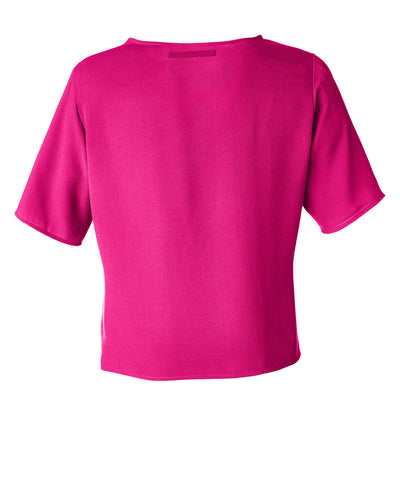 Devon & Jones Ladies' Perfect Fit™ Tie-Front Blouse