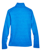 Devon & Jones Ladies' Newbury Mélange Fleece Quarter-Zip Devon & Jones