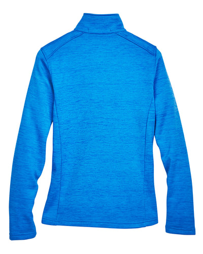 Devon & Jones Ladies' Newbury Mélange Fleece Quarter-Zip