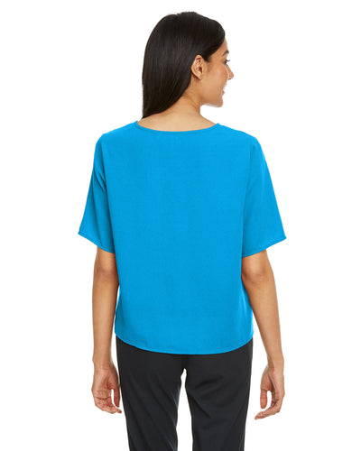 Devon & Jones Ladies' Perfect Fit™ Tie-Front Blouse