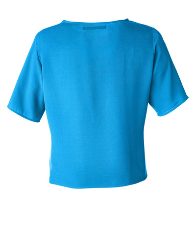 Devon & Jones Ladies' Perfect Fit™ Tie-Front Blouse