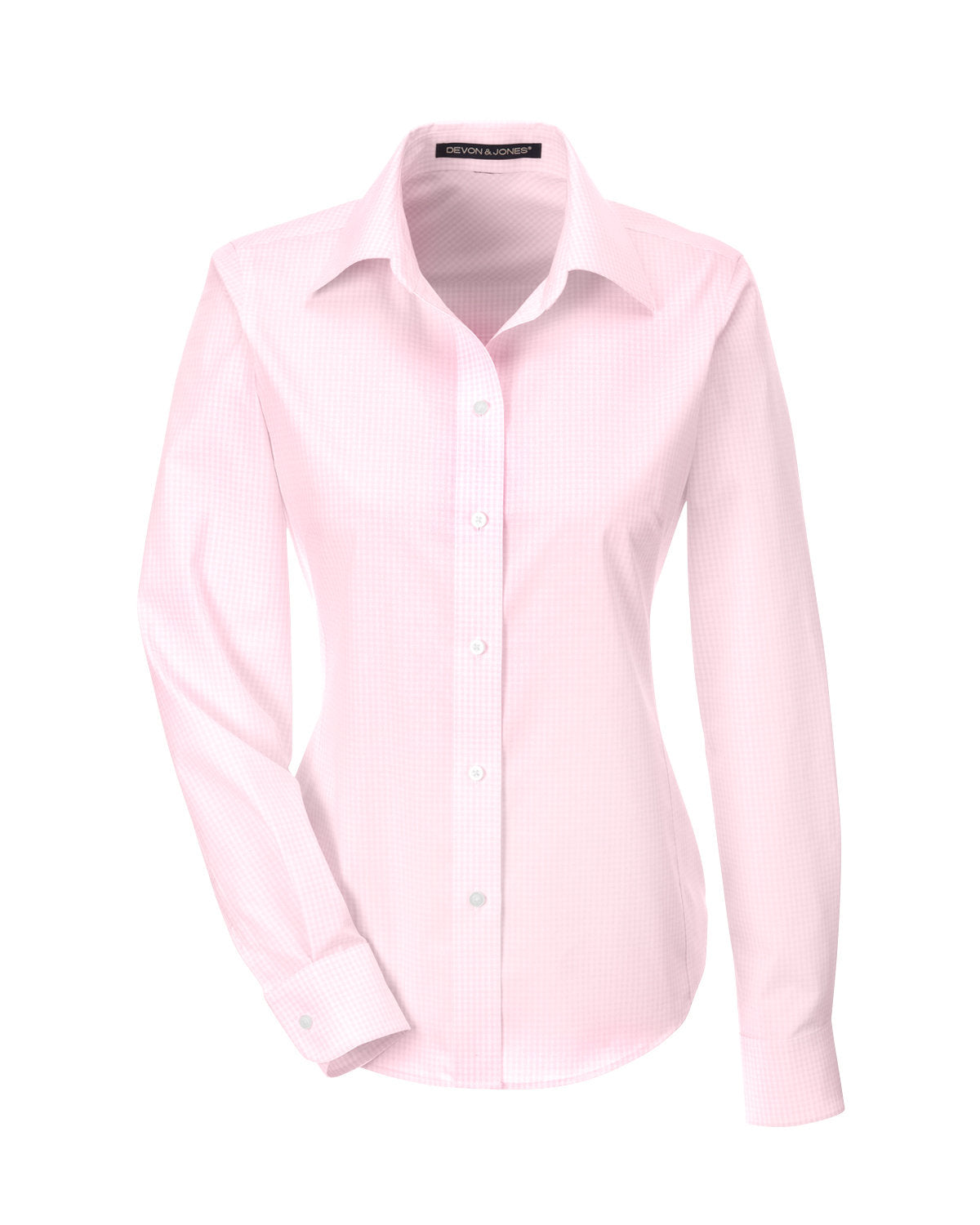 Devon & Jones Ladies' Crown Woven Collection™ Gingham Check Devon & Jones