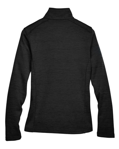 Devon & Jones Ladies' Newbury Mélange Fleece Quarter-Zip