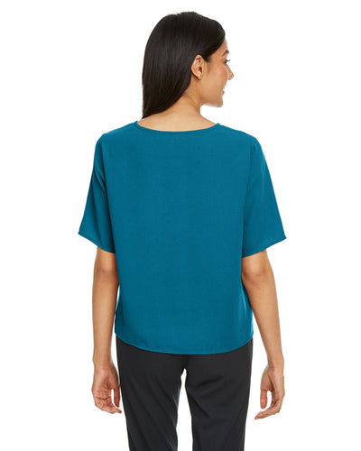 Devon & Jones Ladies' Perfect Fit™ Tie-Front Blouse