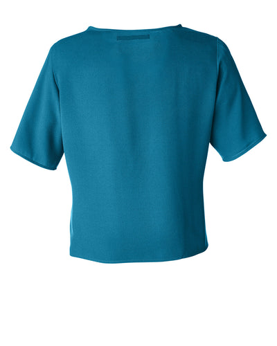 Devon & Jones Ladies' Perfect Fit™ Tie-Front Blouse