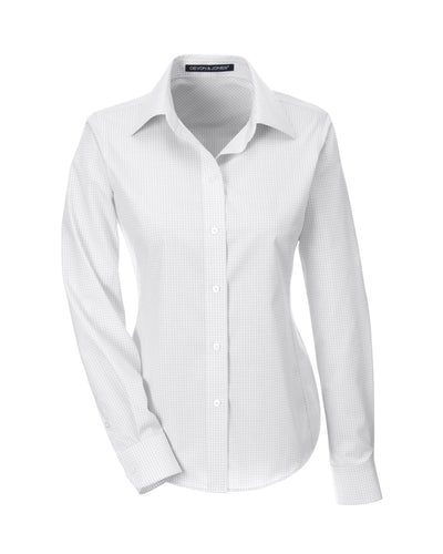 Devon & Jones Ladies' Crown Woven Collection™ Gingham Check