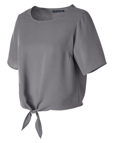 Devon & Jones Ladies' Perfect Fit™ Tie-Front Blouse