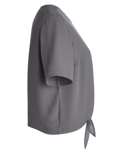 Devon & Jones Ladies' Perfect Fit™ Tie-Front Blouse