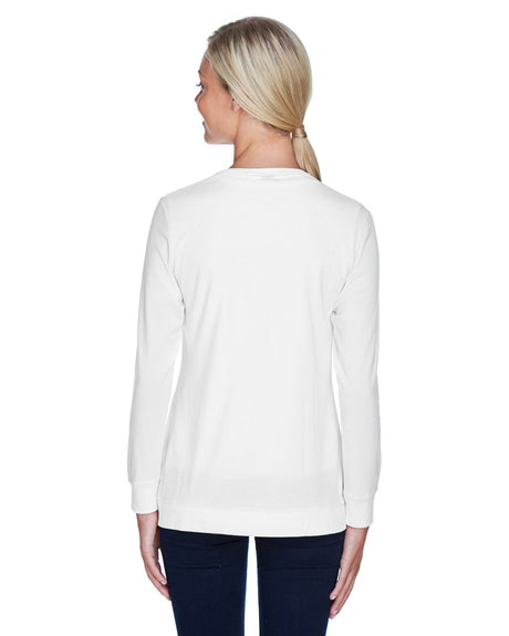 Devon & Jones Ladies' Perfect Fit™ Ribbon Cardigan Devon & Jones