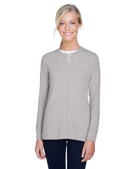 Devon & Jones Ladies' Perfect Fit™ Ribbon Cardigan Devon & Jones