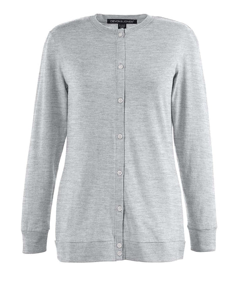 Devon & Jones Ladies' Perfect Fit™ Ribbon Cardigan Devon & Jones