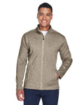 Devon & Jones Men's Bristol Full-Zip Sweater Fleece Jacket Devon & Jones