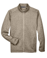 Devon & Jones Men's Bristol Full-Zip Sweater Fleece Jacket Devon & Jones