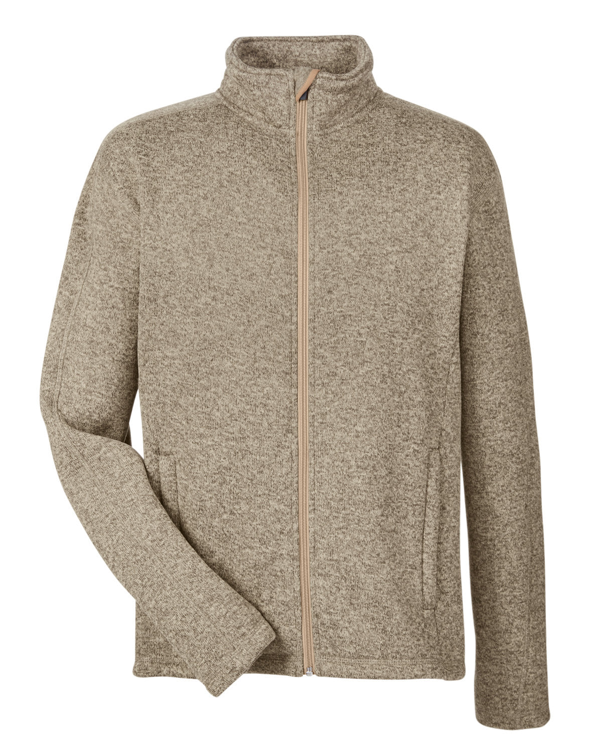 Devon & Jones Men's Bristol Full-Zip Sweater Fleece Jacket Devon & Jones