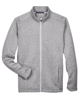 Devon & Jones Men's Bristol Full-Zip Sweater Fleece Jacket Devon & Jones