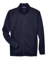 Devon & Jones Men's Bristol Full-Zip Sweater Fleece Jacket Devon & Jones