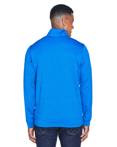 Devon & Jones Men's Newbury Mélange Fleece Quarter-Zip