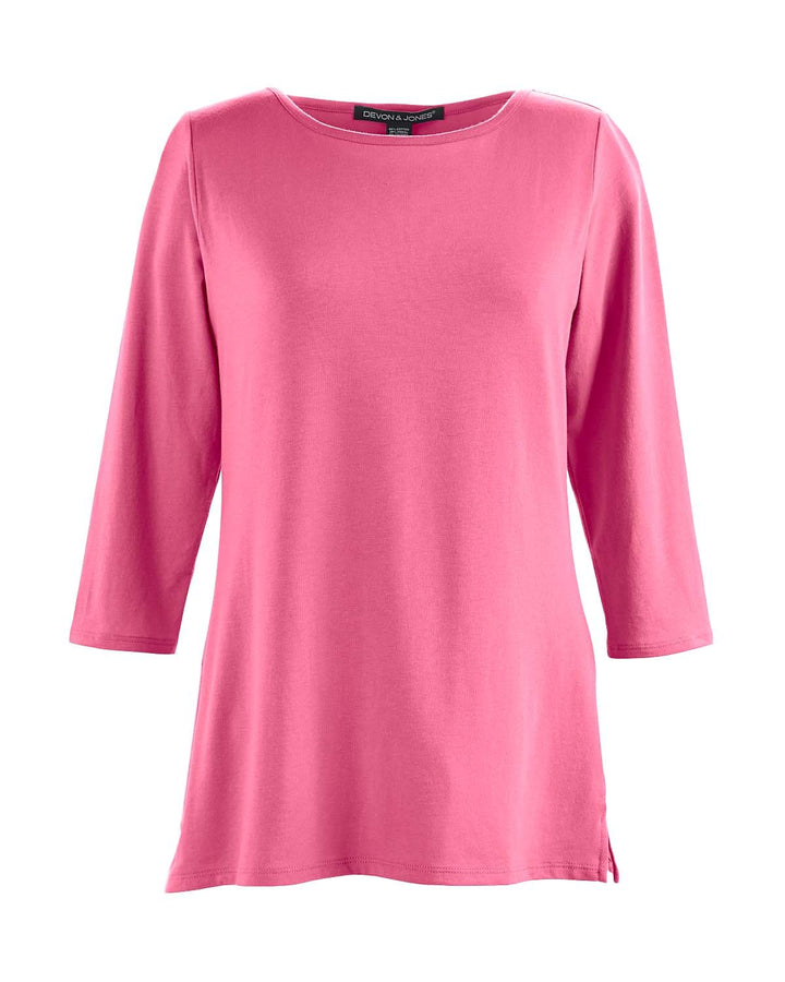 Devon & Jones Ladies' Perfect Fit™ Ballet Bracelet-Length Knit Top Devon & Jones