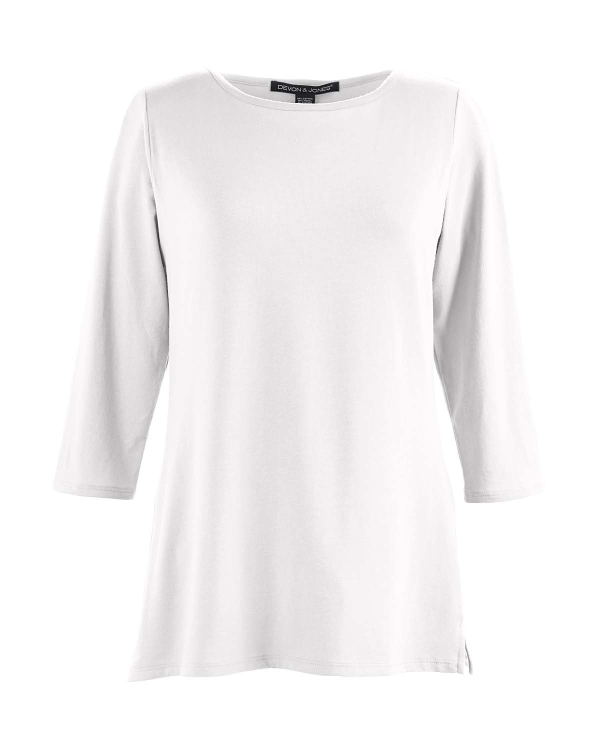 Devon & Jones Ladies' Perfect Fit™ Ballet Bracelet-Length Knit Top Devon & Jones